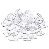 Minimaliste : le crochet transparent offre une apparence minimaliste et sophistiquée, adaptée à les décors. crochet adhésif pour serviette, support pour meuble