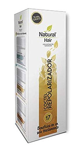 Natural Hair Naprolab Cocktail Repolarization 17 Benefits in Only One Treatment Coctel Repolarizador 10.14(300ml) x3