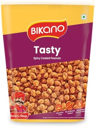 Bikano Tasty Spicy Crunchy & Roasted Snack | Premium Nutty Delight with Rich Spices | Perfect Munch for Any Time | Packed with Bold Flavors & Quality Ingredients – 1kg
