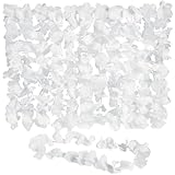 Fun Express White Flower Lei for Wedding - Apparel Accessories - Luauwear - 12 Pieces