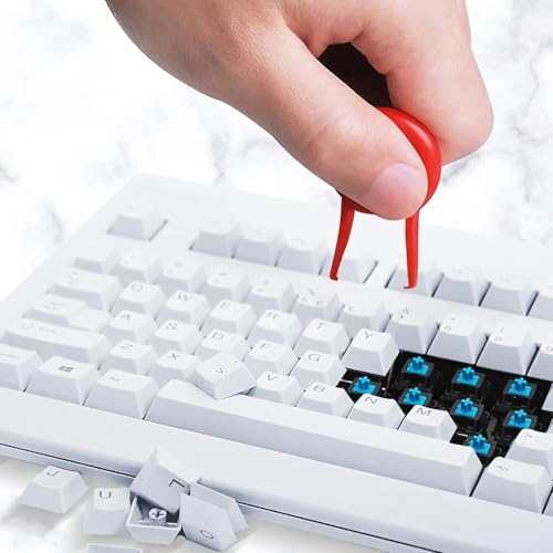 Image of Cerlink Keyboard Computer Cleaning Kit Brush with Keycaps for Keyboard Cleaner Laptop PC, 5 in 1 Cleaners Multi-Function Electronics Clean Tool Multibrush