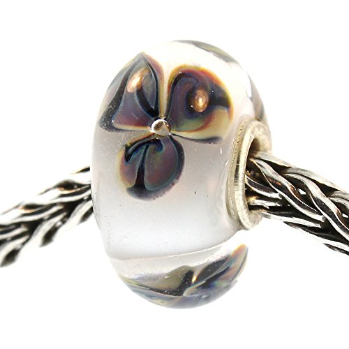 Authentic Trollbeads Glass 61387 Desert Flower