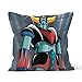 Housse de Coussin taie,animé Goldorak,Home Chambre Coussin décoratif Taille 18x18 Pouces 45x45cm