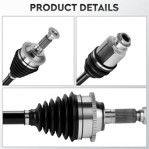 ILONPA NEW Left & Right Front CV Axle Shaft Assembly 2PCs CV Joint by ILONPA - Used condition - Image 5