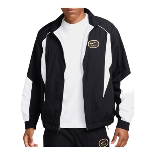 Amazon.com: Air Woven Mens Track Top (HM0167-010, Black/White