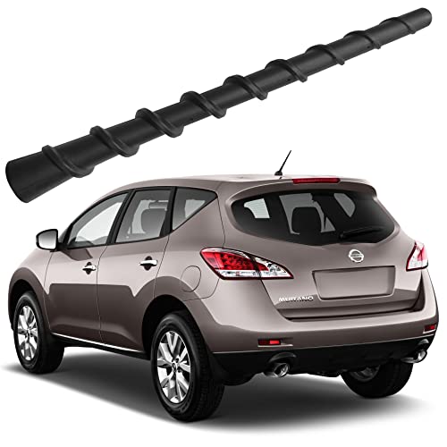 Antena de goma para Nissan Murano 2010-2014 y Sentra con mástil flexible de 7 pulgadas