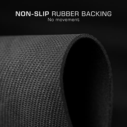 Roccat Sense Core Mini Pc Gaming Mousepad, Non-Slip Rubber Back, Balanced Micro-Weave Cloth Surface, Durable Computer Desk Mat, Mini, Rectangle, Black #TOP3