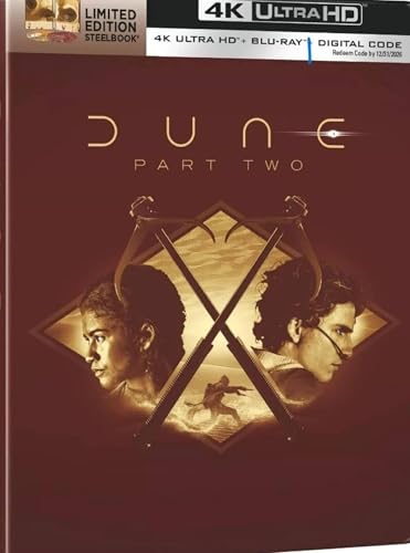 Dune Part Two 4K Ultra HD + Blu-Ray + Digital Code Limited edition steelbook image 3