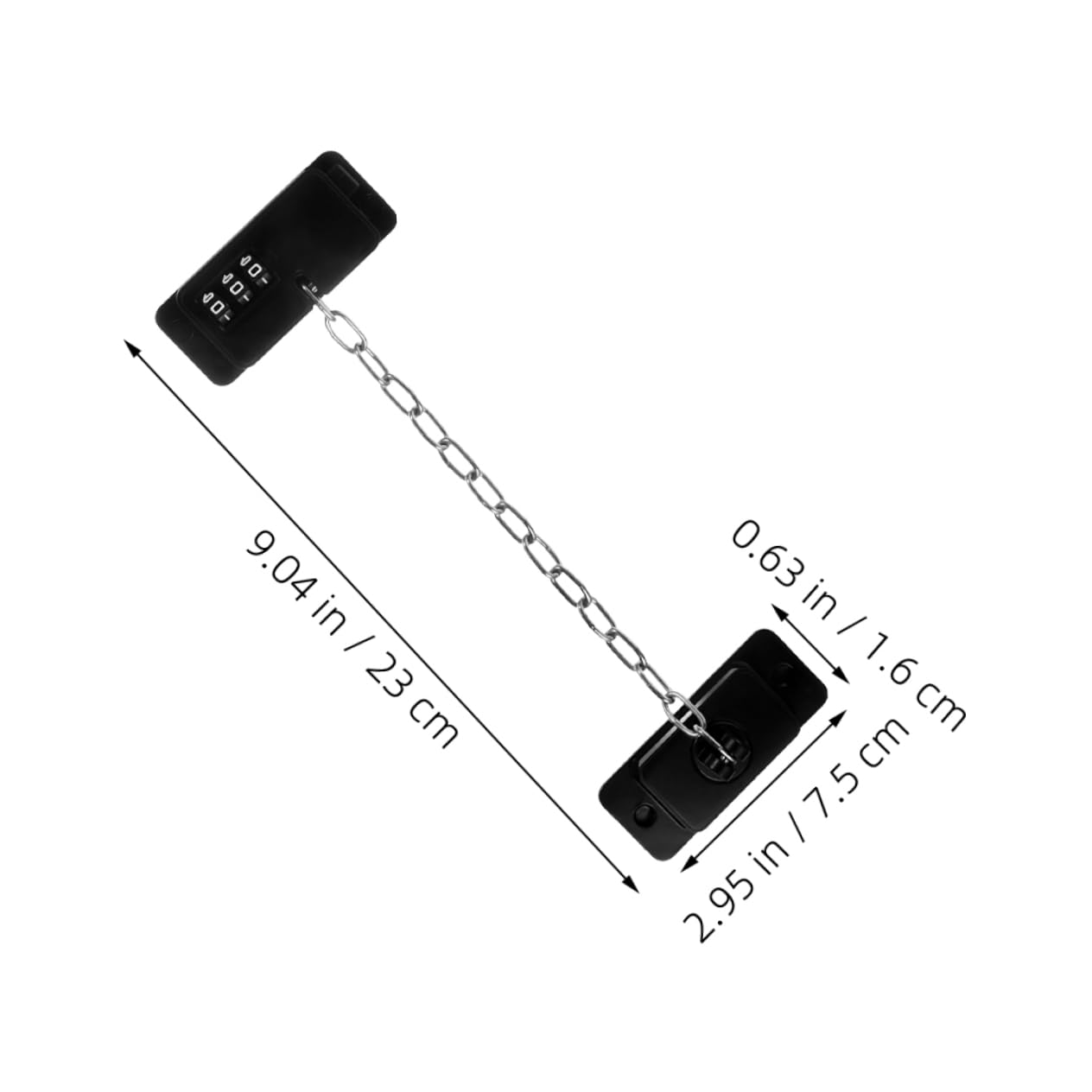 2 Cerraduras De Seguridad A Prueba De Bebés Para Gabinetes, Cerradura De Combinación Para Gabinetes, Cerradura De Seguridad Para Niños Para Refrigerador, Cerradura De Seguridad