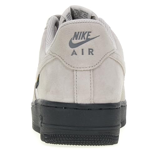 Nike Nike Men's Air Force 1 '07 Lt Iron Ore-Black (HQ3822 001) - 12