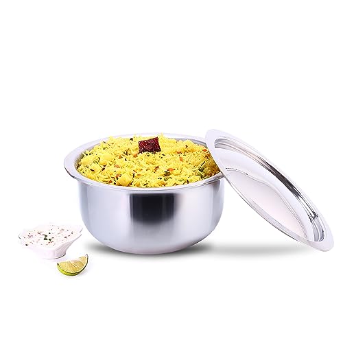 Caraway Vs Made In: Which Cookware Brand Reigns Supreme? 6 Caraway Vs Made In Wonderchef Nigella Tri-ply Stainless Steel 16 cm Cooking Pot | 2.6mm Thickness | Silver