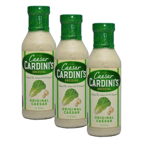 Cardini's Caesar Dressing, 12 oz (Pack of 3)