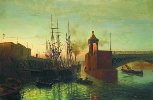 Póster de Lev Lagorio de 60 x 90 cm que aporta elegancia y profundidad a tu salón