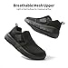 DREAM PAIRS Boys Girls Shoes Kids Slip on Tennis EZ-Ons MightyMovers Running Athletic Barefoot Zero Drop Sports Sneakers,Size 3 Little Kid,All/Black,Luca