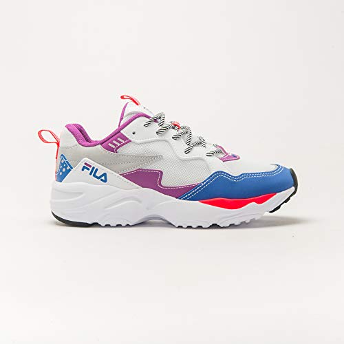 Tênis Rippler, Fila, Feminino, Branco/Azul/Roxo/Rosa, 39