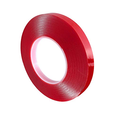 Image of FULARR 10M X 15MM Premium Heavy Duty Transparent Acrylic Foam Mounting Tape, Ultra Strong Adhesion Double-Sided Tape Roll, Waterproof & Heat Resistant, for Indoor and Outdoor (Thick 1mm)
