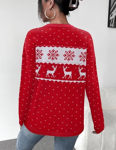 Image of Zeagoo Sweaters for Women Fall Outfits Trendy 2025 Long Sleeve Shirts Bussiness Casual Knit Pullover Sweater Tops