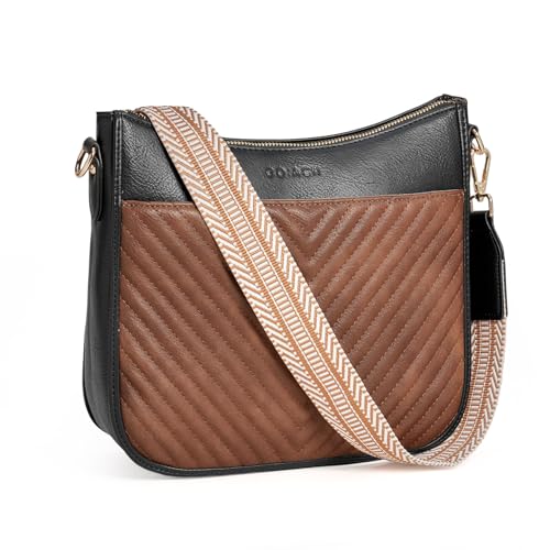 Image of GOIACII Crossbody Bags for Women Travel Purses Leather Handbags Medium Shoulder Bag with Adjustable Strap