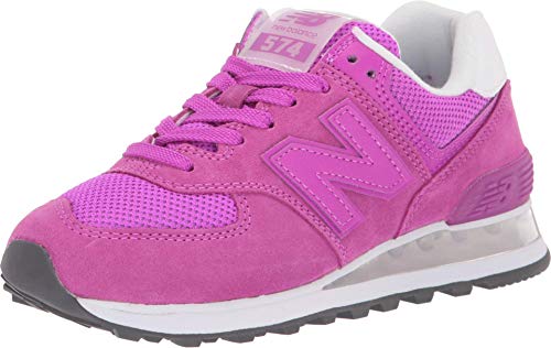 Image of New Balance Women's 574 V2 Sneaker, Voltage Violet /White, 5.5 W