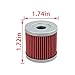 MOTOALL Oil Filter for Suzuki LTZ400 LT-Z400 Quadsport 2003 2004 2005 2006 2007-2009 Pack of 5
