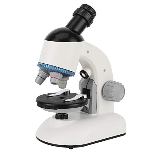 Microscope blanc cadeau enfant pour initiation aux sciences de 40X à 1200X LED - 4