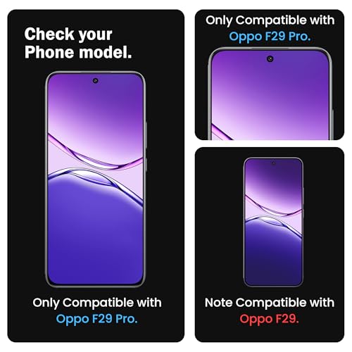 Image of ArmourPro UV Glue Tempered Glass for Oppo F29 Pro Curved Screen Protector, 9H Anti Scratch, Edge-to-Edge Coverage, HD Clarity, Easy UV Kit with Cable Protector