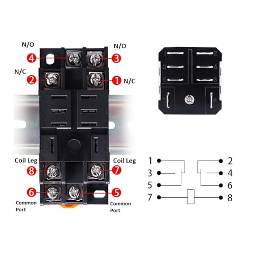 Relé JQX-30F 30A con bobina de cobre eficiente para control de alta potencia 3
