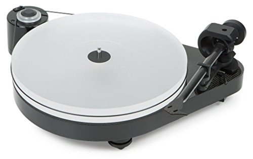 Pro-Ject RPM 5 Carbon, audiophiler Plattenspieler mit Riemenantrieb und Acrylplattenteller (ohne Tonabnehmer, Schwarz)