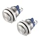 Taster Apiele 2 Stück 16mm Momentan Druckschalter 250V AC 5A 12V 36V