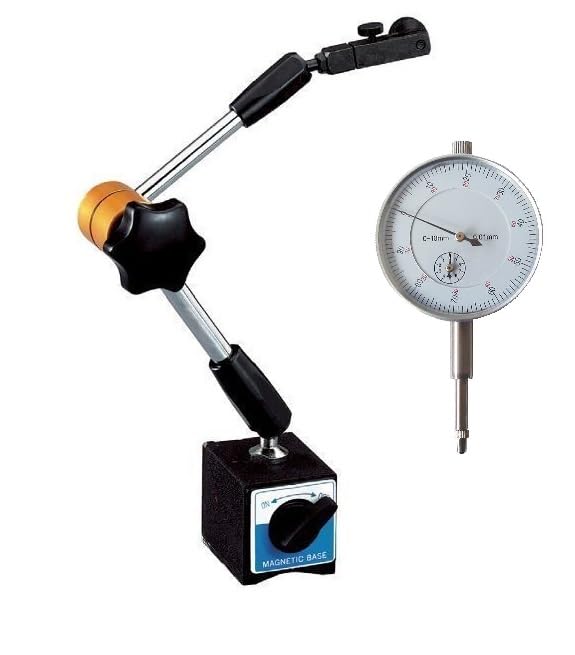 INDICATORE TEST QUADRANTE Calibro DTI & Base Magnetica Calibro Orologio