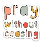 Faith stickers | Christian stickers | Waterproof vinyl decals about Jesus, God, religion, bible...