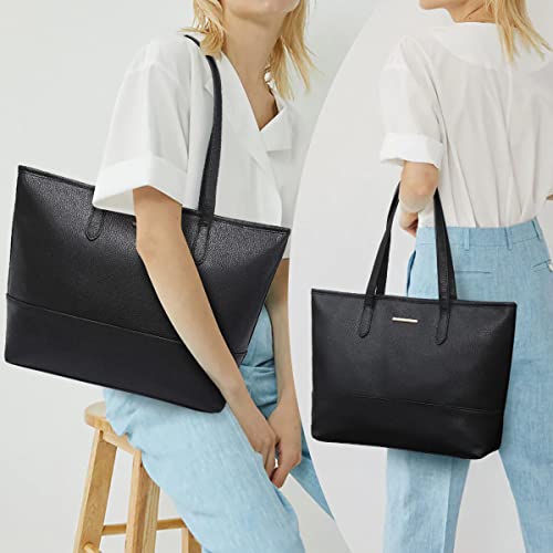 Bolso Tote grande para mujer con 3 piezas miniatura 2