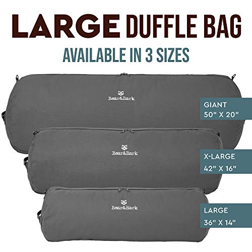 Large Duffle Bag - Grey 50