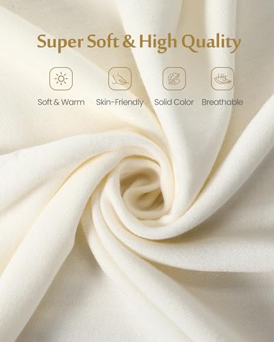 Bonuci 9 Pcs Womens Scarf Pashmina Shawls and Wraps for Evening Dresses Warm Pashmina Scarf Shawl Wraps for Women Casual3