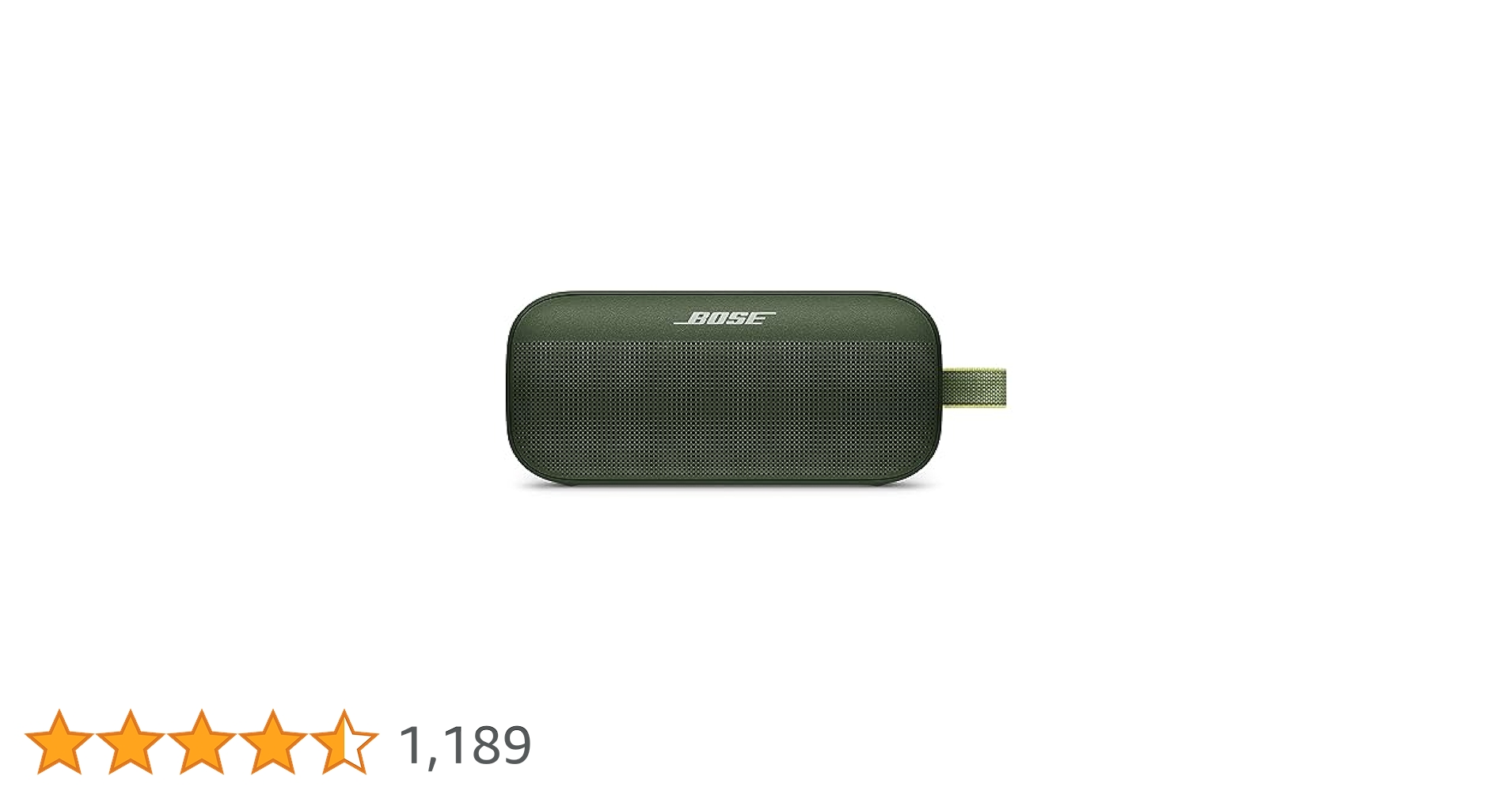 【美品】BOSE SOUNDLINK FLEX グリーン Bose SoundLink Flex Portable Bluetooth Speaker with