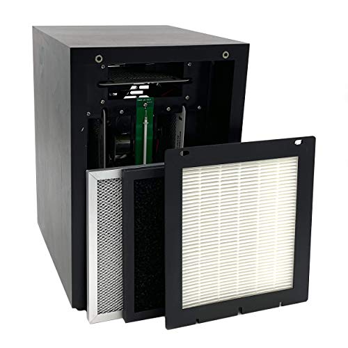 Odorstop Osap3700 6-In-1 Hepa Air Purifier/Ozone Generator With Uv, Active Carbon, Tio2, Ionizer And 3 Ozone Plates And Remote Control #TOP2