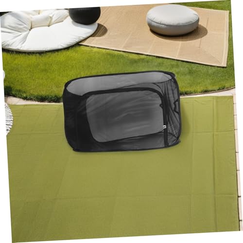 Abri pour chenilles et observation insectes avec filet pliable compact