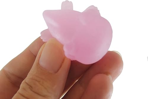 Miniatura 8 de Juego de 12 animales blandos de ajolote Mochi  Kawaii  Lindos juguetes envueltos individualmente en caja  Sensorial, Estrés, Fidget Party Favor Toy