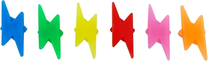 72 piezas cuentas coloridas para radios de bicicleta miniatura 4