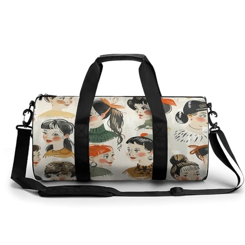 Sac de voyage blanc 45 cm idéal pour les séances de yoga