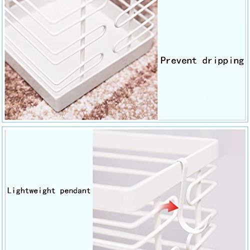 Rangement parapluie stable blanc cassé pour garder un sol propre et sec - 4