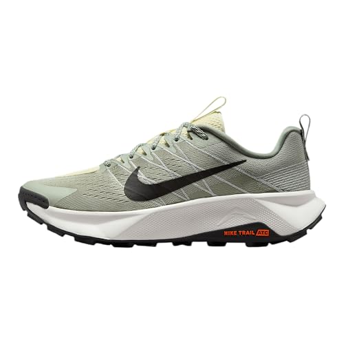 Nike Wildhorse 10 Men's Trail Running Shoes (FV2338-300, Jade Horizon/Light Silver/Safety Orange/Medium Ash)