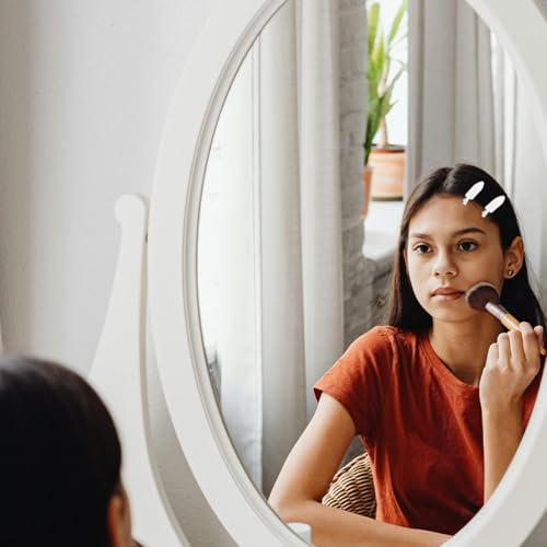 Pinzas para cabello sin marca 60 piezas blancas miniatura 7