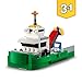 LEGO 31113 Creator 3-in-1 Racing Car Transporter Construction Game Truck with Trailer, Crane and Tug, Gift Idea for Children