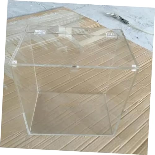 VILLCASE Transparenter Selbstklebender Magnetischer Türriegel Für Schrank Sicherheit Und Haustierschutz Kompakter Acrylverschluss 0.47 Zoll