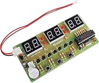 DONGKER Digitaluhr Löten DIY Übungskits 6-Bit mit Platine für DIY Löten Student STEM Projekt zum Lernen und Lehren von elektronischem Clock für Anfänger und Elektronikliebhaber