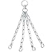 Saco de boxeo pesado MADX con relleno de 152,4 cm (incluye cadena,...