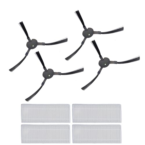 Sweeper Replacement Set with Side Brush Filter and Scraper for M210 M210S M213 M210B M213S K2 K3 K4 Vacuum Cleaner