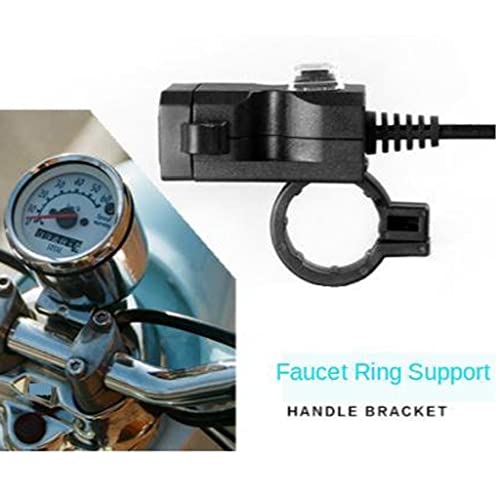 Ronyme Motocicleta 12V USB, Tomada para Carregador E Kits de Rack, Fácil de - 9-90V