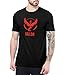 Men's Pokemon Go Team Valor Logo Black T Shirt M